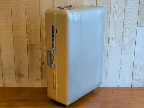 Valise aluminium bleu zero - valise,
