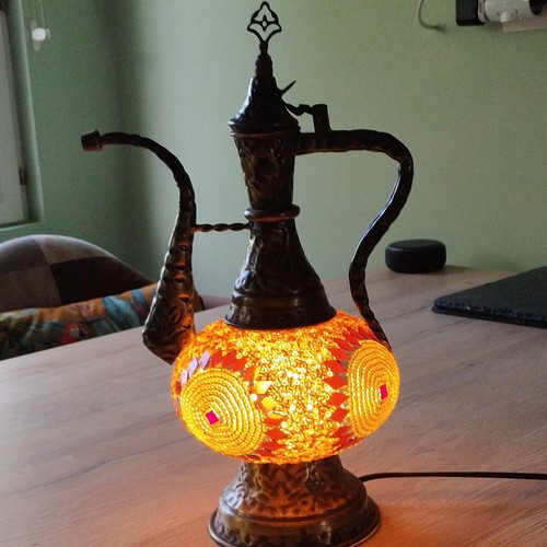 Lampe forme pichet en - en,