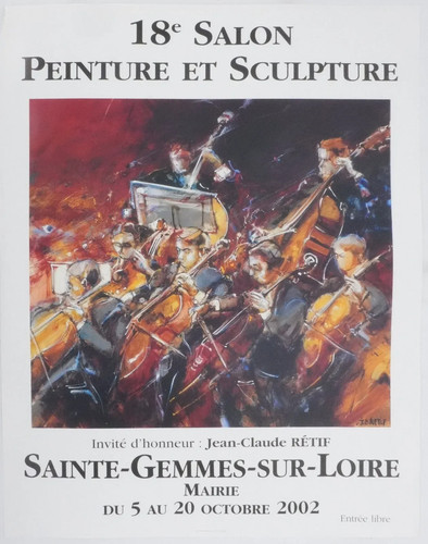 Affiche art jean claude - [affiche, jean-claude