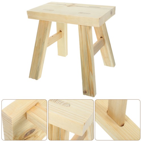 Tabouret bois ménage - tabouret,