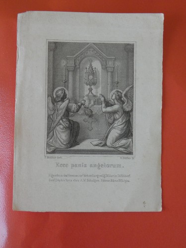 Image pieuse ecce - , panis