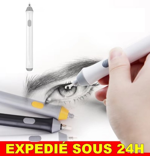 Gomme crayon electrique - gomme,