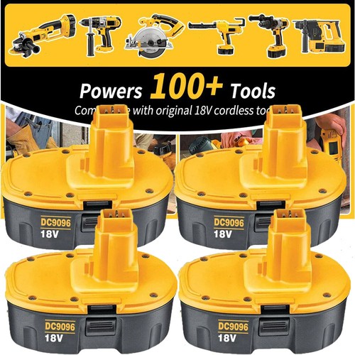 4pack 2pack 18v for dewalt - 18v,