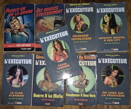 Lot romans policiers vintage