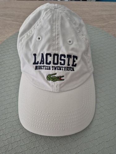 Lacoste casquette blanche - ,