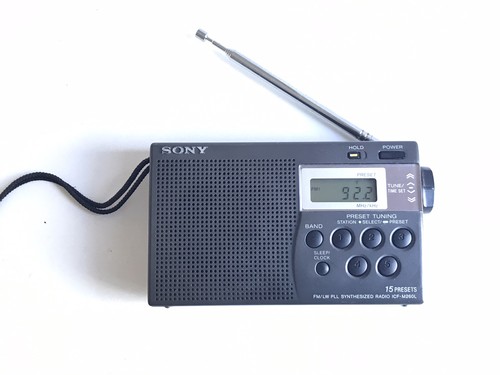 Radio portable sony - radio, icf-m260l
