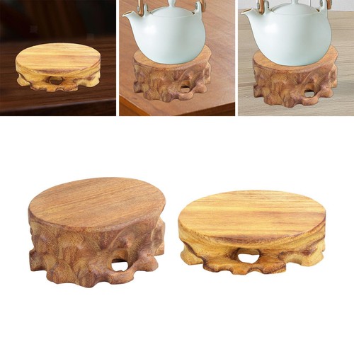 Socle circulaire bois - bois, pour