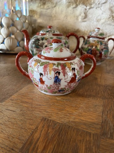 Sucrier porcelaine fine - en,