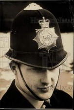 1965 Press Photo Gendarme Police Officer in Paris, France - kfx22957