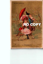 Chromo AU BON MARCHE - Children's songs: THE PROMENADE
