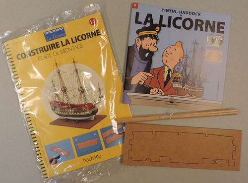 Tintin construire licorne - construire, la