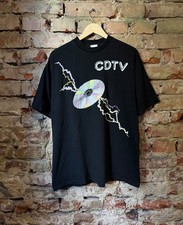 Commodore CDTV Vintage 80s T-shirt Movie Computer Game Very Rare One Size