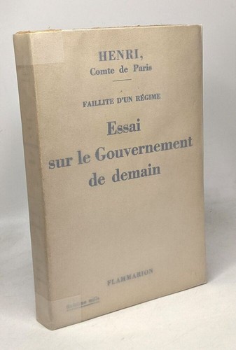 Essai sur gouvernement - essai,