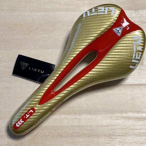 Bicycle saddle gold red - bicycle,