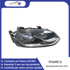 🇫🇷 PHARE DROIT VOLKSWAGEN POLO 2009- ➤6C1941006B ♻️