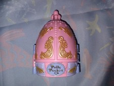 Polly Pocket Bluebird Toys 1996 Sparkle Ballerina Light Pink Compact 