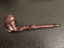 Art Populaire Pipe Ancienne En
