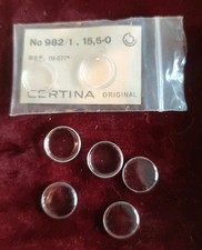 Horlogerie lot 7 Verre Certina