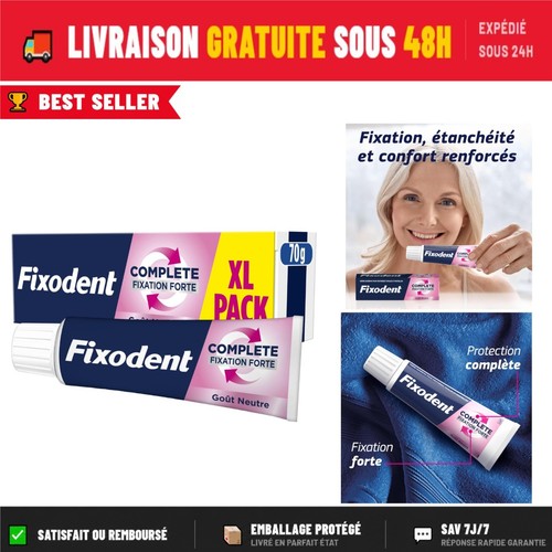 Fixodent crème adhésive pour - fixodent,