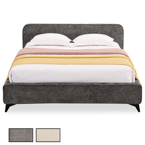 Lit simple 140x190 tissu - simple,