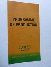 agricultural trailer catalogue: ZDT nove veseli production programme 