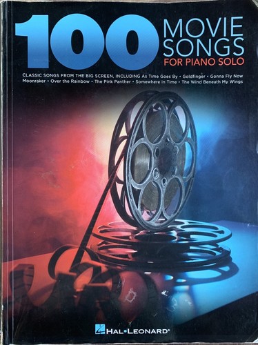 100 movie songs for piano - for, solo