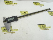 12" MITUTOYO ABSOLUTE DIGITAL CALIPERS .0005" GRADS IN/MM #500-193 