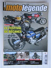 MOTO LEGENDE N°181 /DUCATI 750 GT-HONDA CB 750 FOUR-TRIUMPH 650 Bonneville
