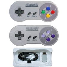 Pour Super SNES Classic Mini Game Console Manette de Jeu Sans Fil Accessoires