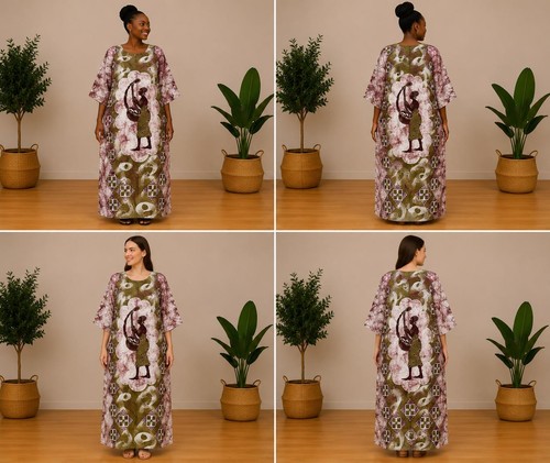 Boubou femme batik wax bassam - femme,