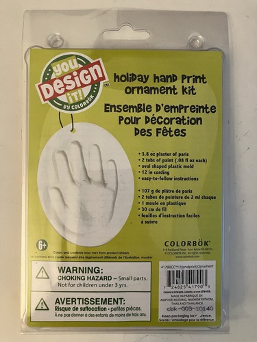 Colorbok holiday hand print - holiday,