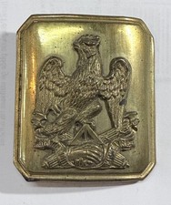 MILITARIA PLAQUE DE BAUDRIER