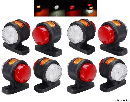 Led côté ambre rouge - led,