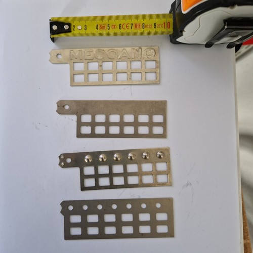 Meccano ancien lot 4 ailes - ancien,