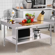 VEVOR Table de Travail en Inox