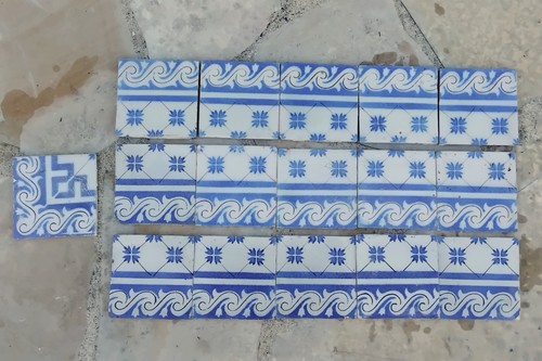 Lot anciens carreaux - lot, 16
