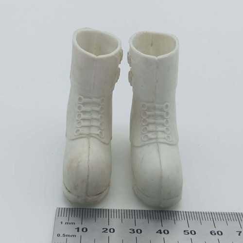 Bottes ski blanches - ski, vintage