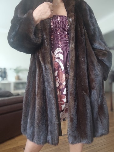 Manteau femme fourrure - , de