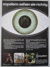 3/1980 PUB SOPELEM ARMEMENT JUMELLES NIGHT VISION PERISCOPE EPISCOPE GERMAN AD