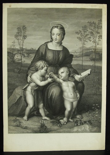 Vierge aux chardonnerets - la,