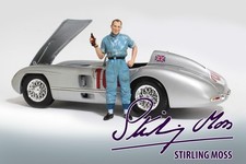 STIRLING MOSS RESIN FIGURE