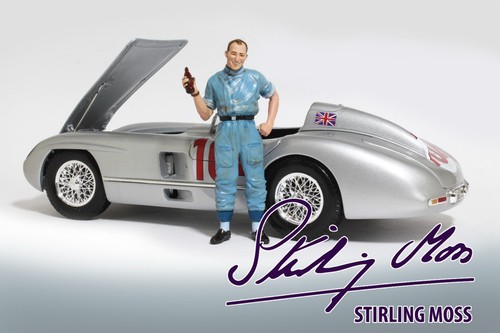 Stirling moss resin - moss, figure