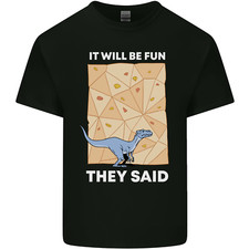 Intérieur Rock Escalade Mur Drôle Dinosaure Homme Coton T-Shirt