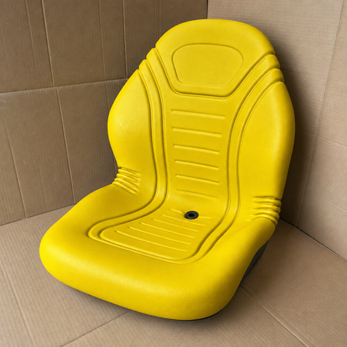 Siège vinyle jaune pour - en,