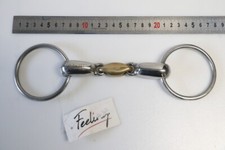 Mors Cheval 2 anneaux Anatomic double brisure en Cyprium FEELING 600279115 115mm
