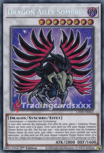 Dragon ailes sombres - yu-gi-oh!,