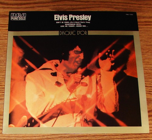 Elvis presley disque or - presley,