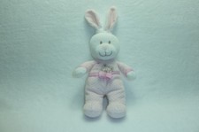 DOUDOU LAPIN PELUCHE MOTIFS