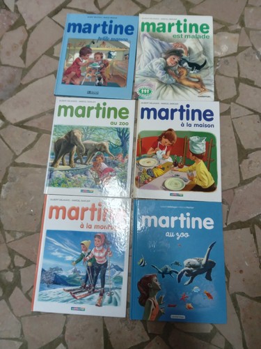 Lot livres martine - 11,