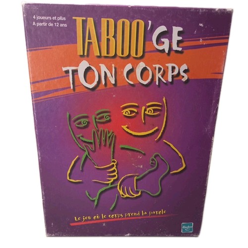 Taboo ton corps jeu - –,